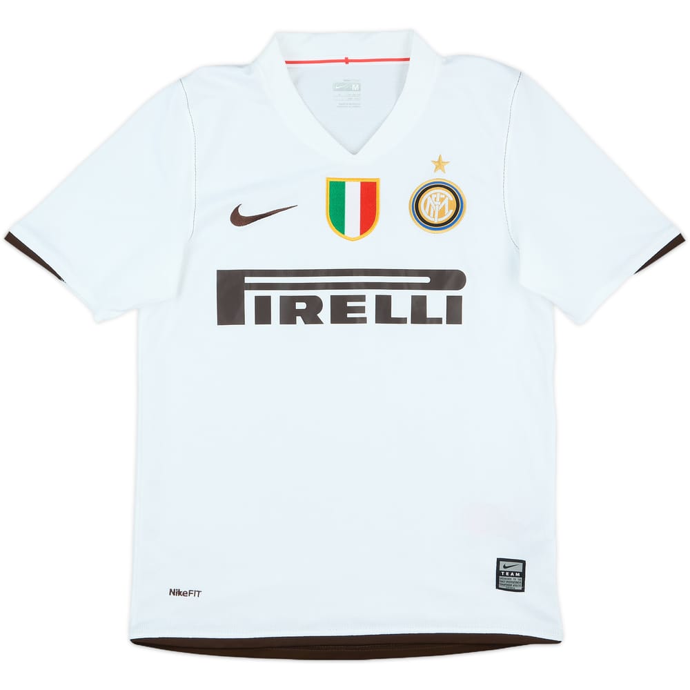2008-09 Inter Milan Away Shirt - 9/10 - (M.Boys)