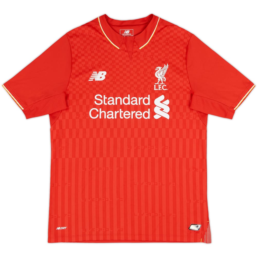 2015-16 Liverpool Home Shirt - 9/10 - (L.Boys)