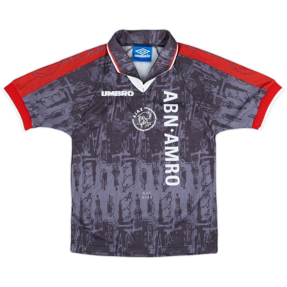 1996-97 Ajax Away Shirt - 9/10 - (S.Boys)