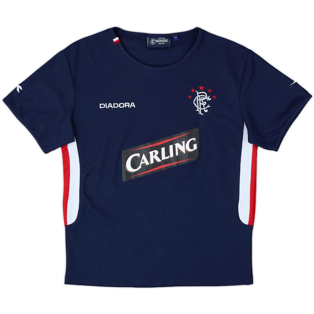 2003-05 Rangers Diadora Training Shirt - 8/10 - (S.Boys)