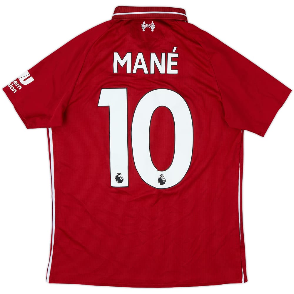 2018-19 Liverpool Home Shirt Mane #10 - 6/10 - (XL.Boys)