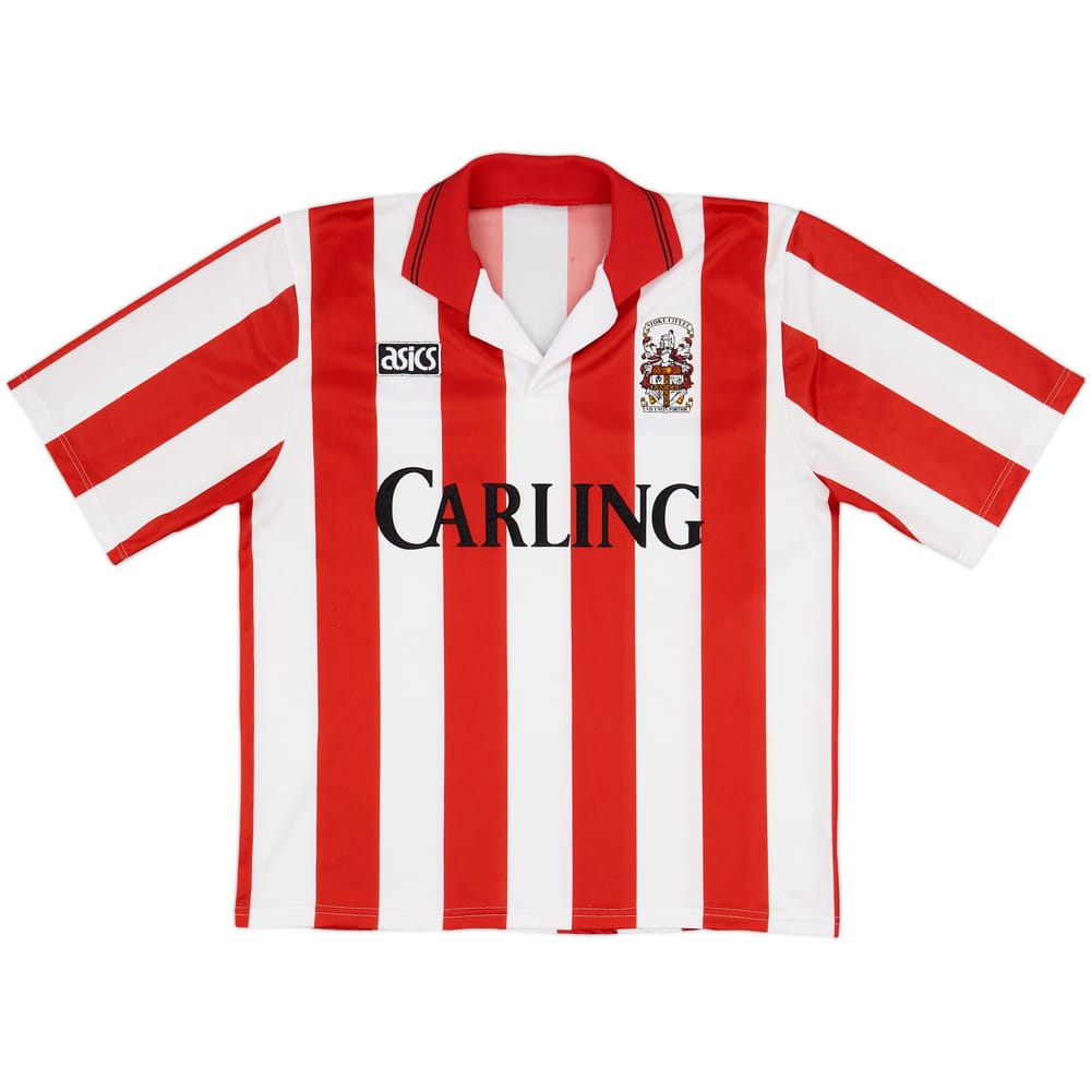 1993-94 Stoke City Home Shirt - 8/10 - (L)