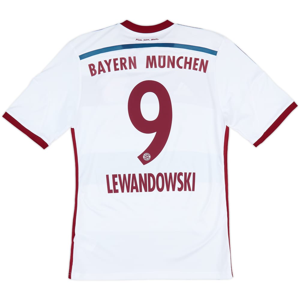 2014-15 Bayern Munich Away Shirt Lewandowski #9 - 8/10 - (S)