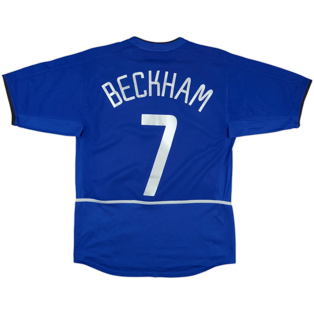 2002-03 Manchester United Third Shirt Beckham #7 - 4/10 - (S)