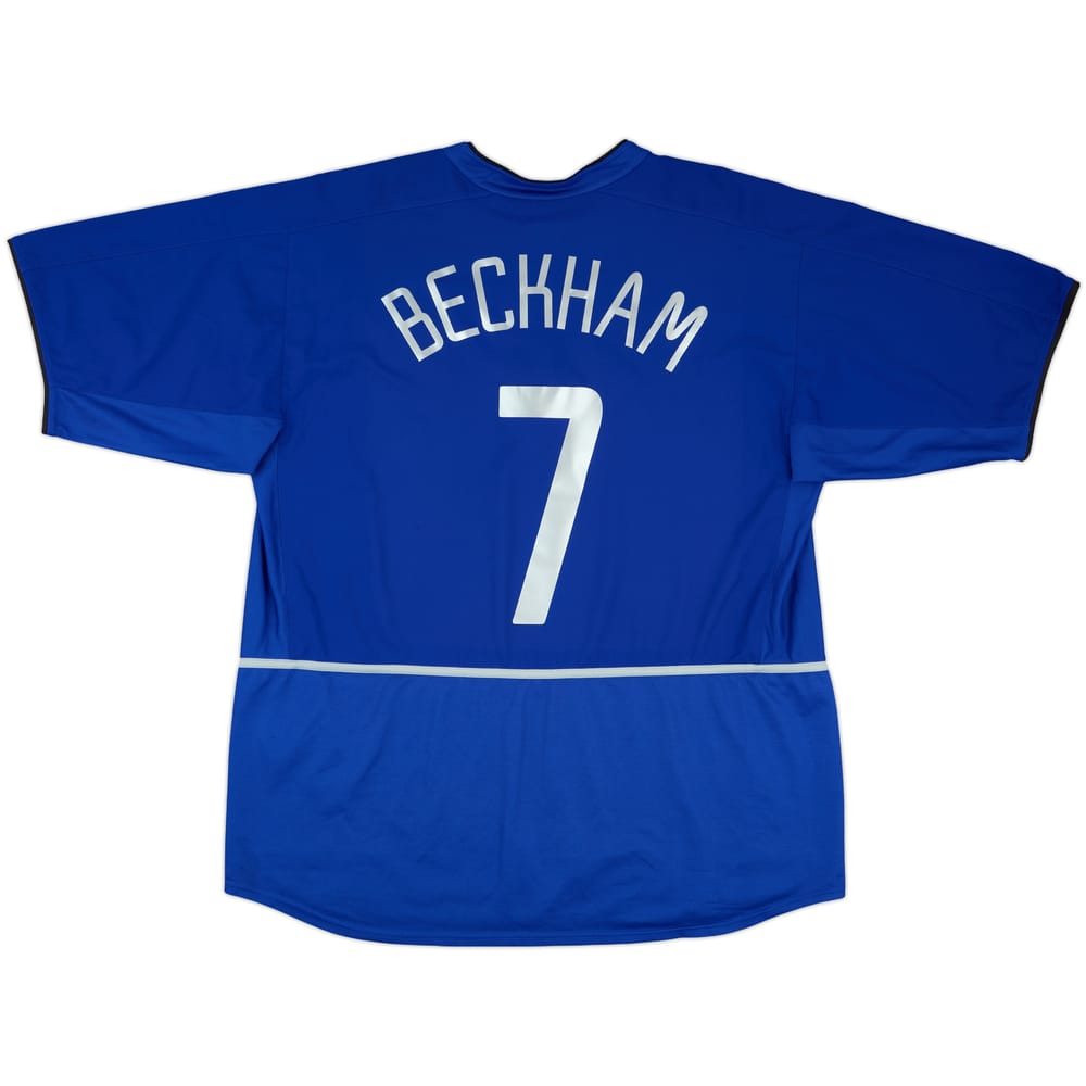 2002-03 Manchester United Third Shirt Beckham #7 - 6/10 - (XXL)