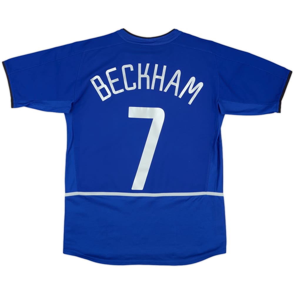 2002-03 Manchester United Third Shirt Beckham #7 - 5/10 - (M)