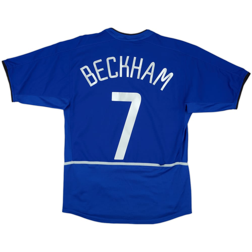 2002-03 Manchester United Third Shirt Beckham #7 - 6/10 - (L)