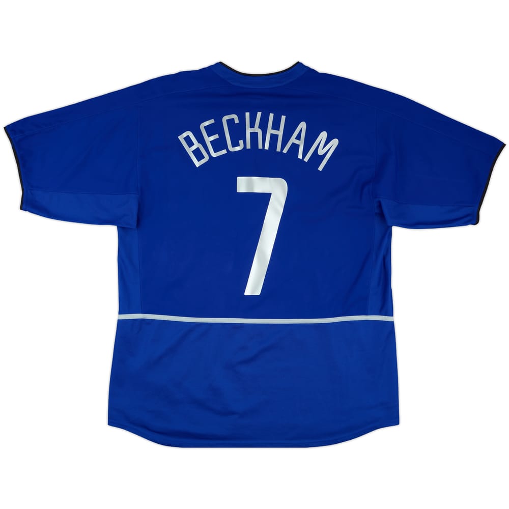 2002-03 Manchester United Third Shirt Beckham #7 - 6/10 - (XL)