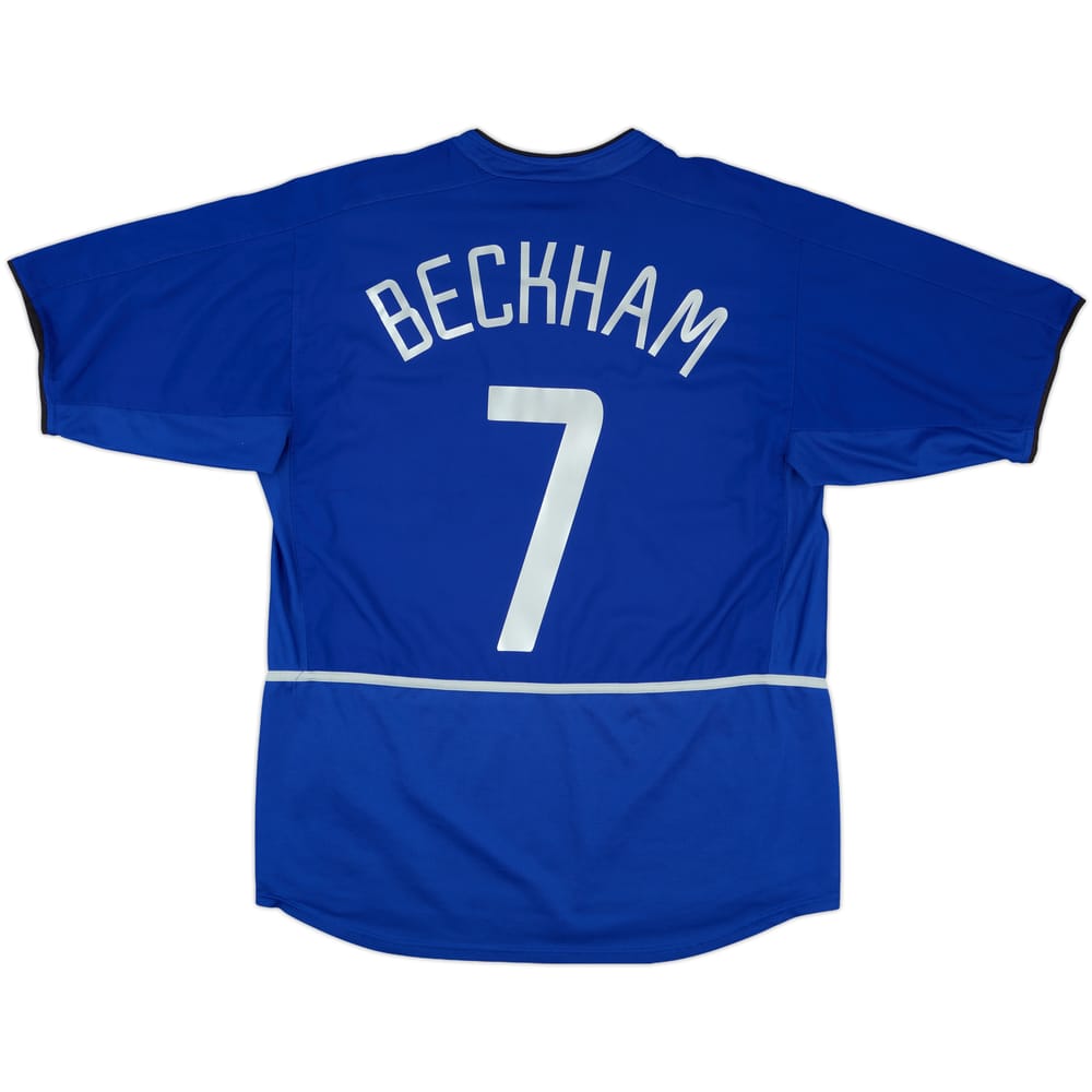 2002-03 Manchester United Third Shirt Beckham #7 - 4/10 - (L)