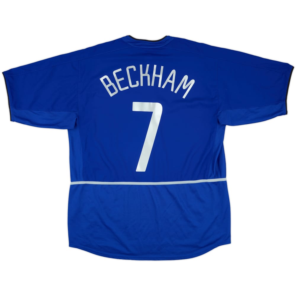 2002-03 Manchester United Third Shirt Beckham #7 - 4/10 - (XL)