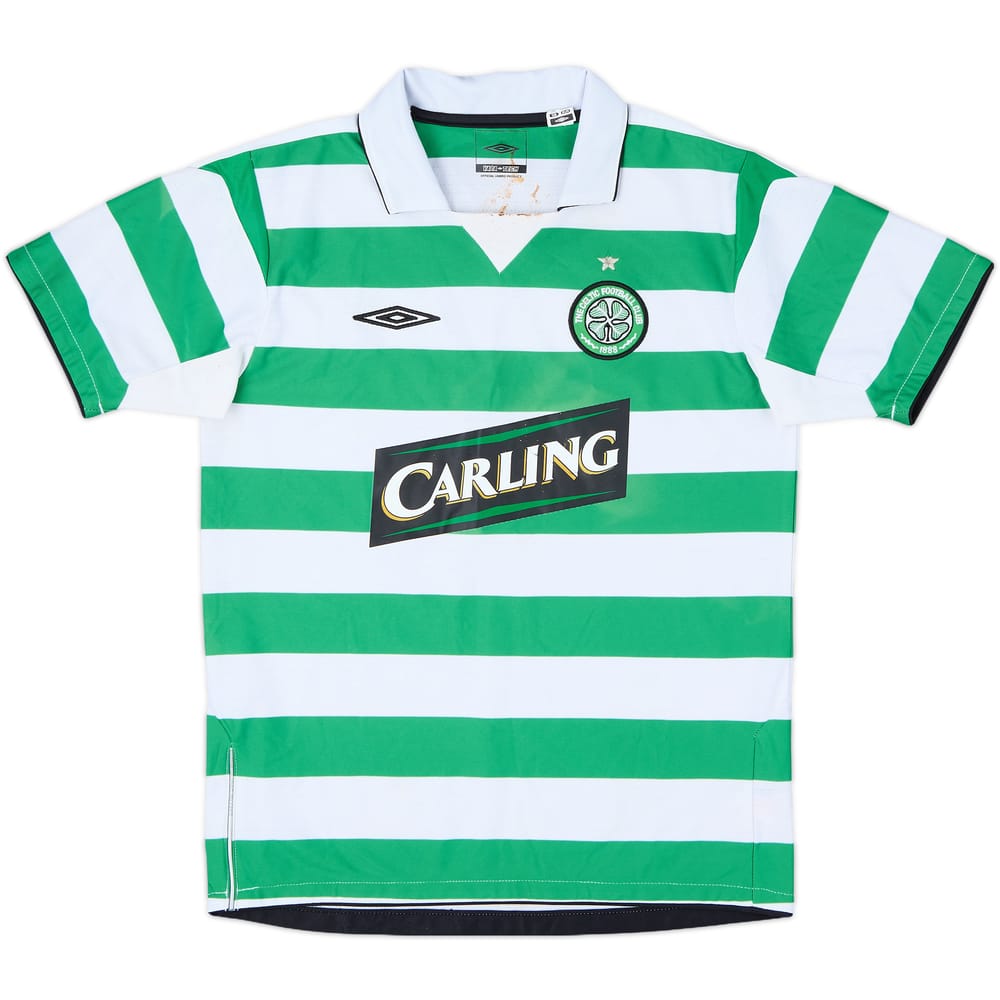 2004-05 Celtic Home Shirt - 4/10 - (M.Boys)