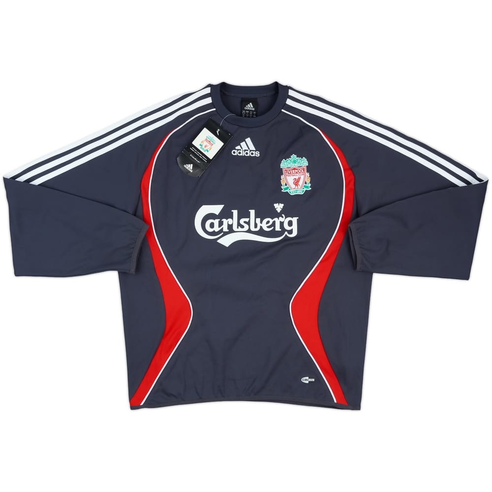 2006-07 Liverpool adidas Sweat Top (S)