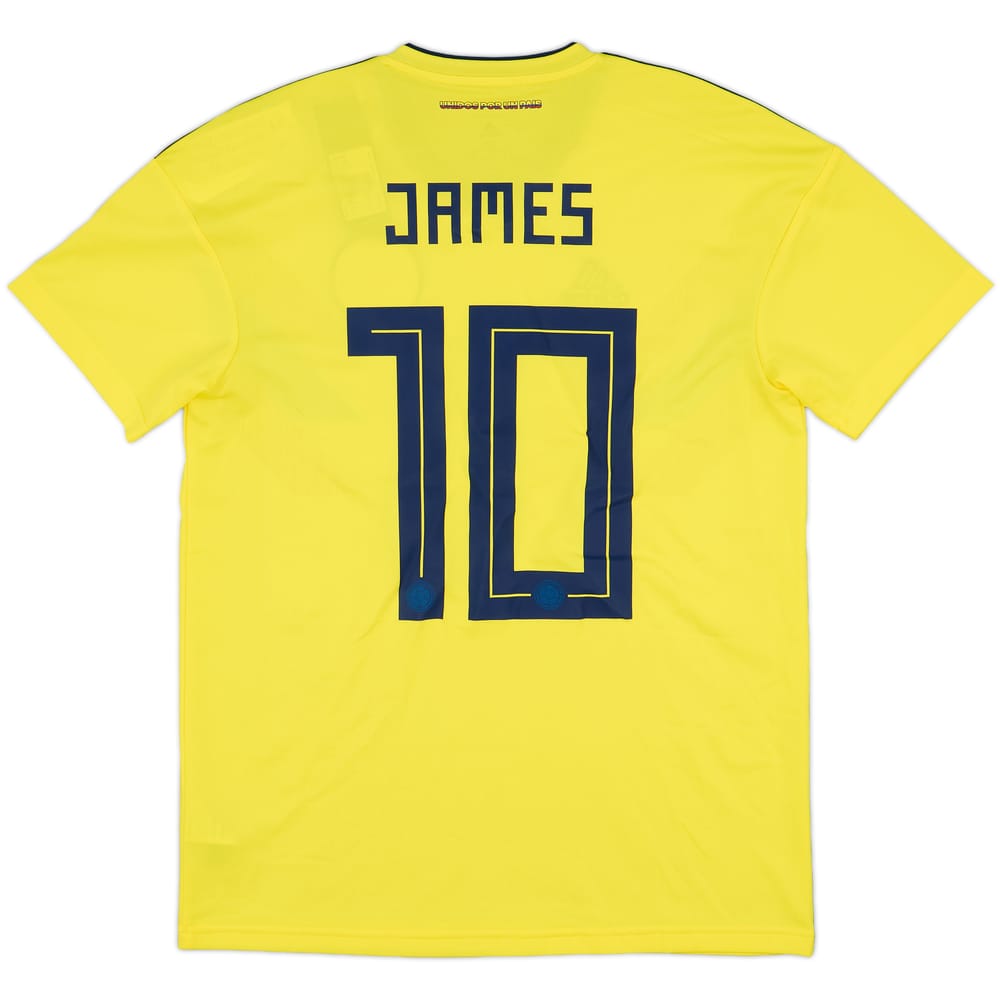 2018-19 Colombia Home Shirt James #10 (M)