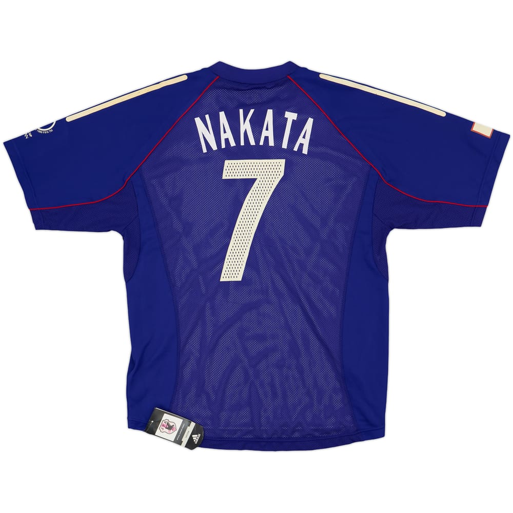 2002-04 Japan Player Issue Home Shirt Nakata #7 (XL)