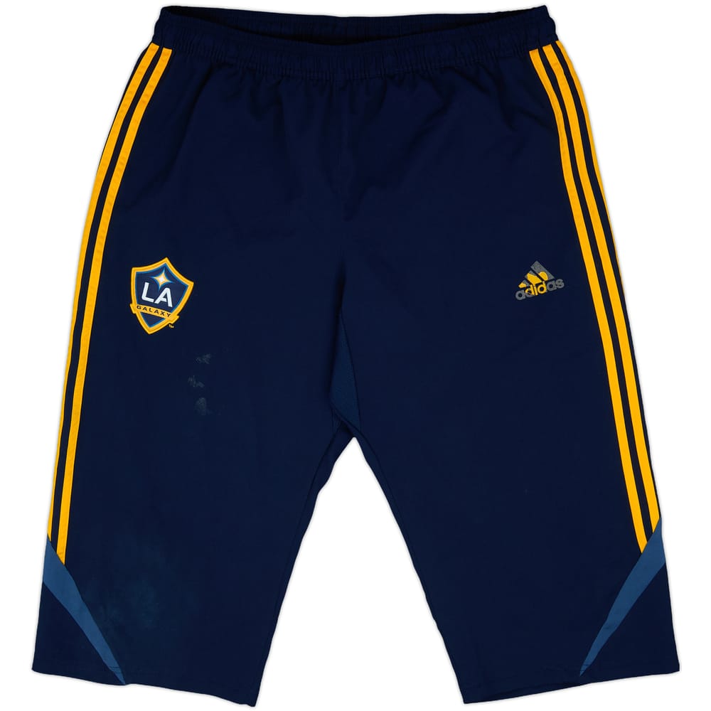 2008-09 LA Galaxy adidas Training 3/4 Shorts - 4/10 - (L)