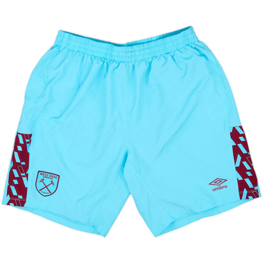 2022-23 West Ham Home Shorts - 9/10 - (L)