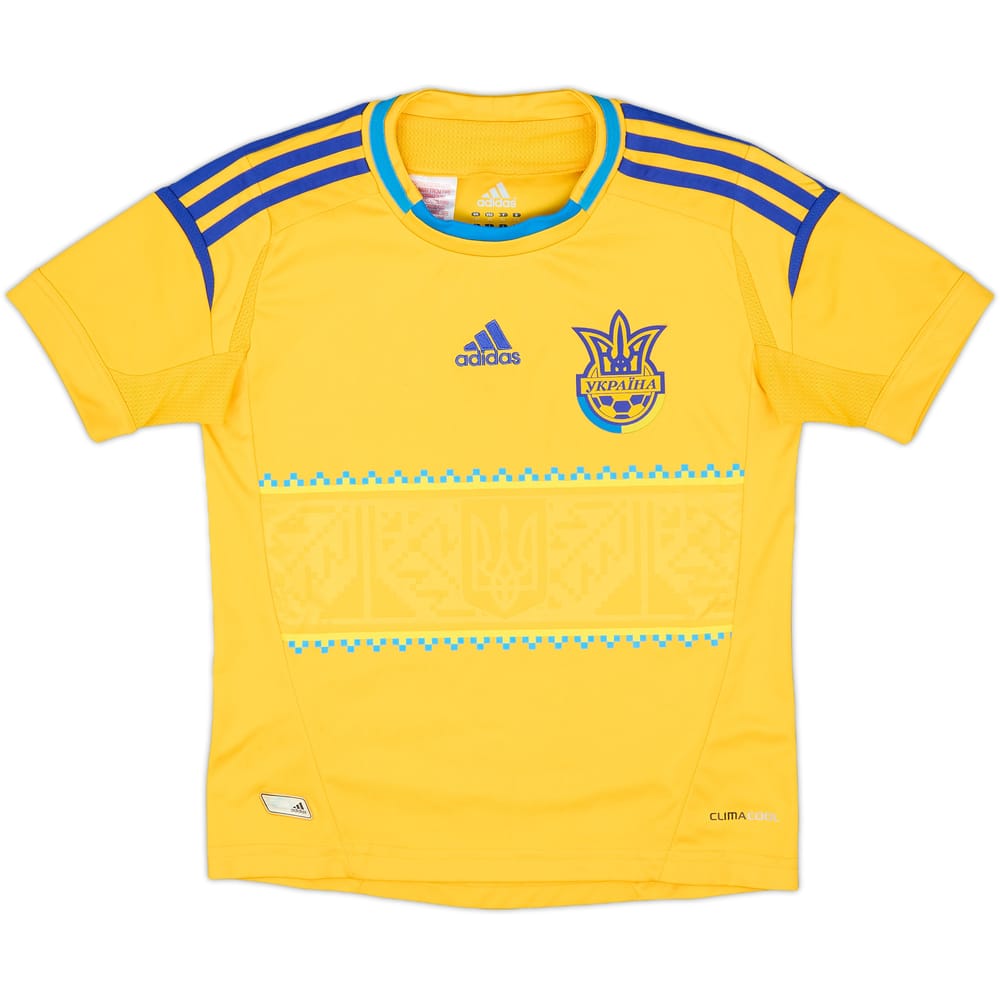 2011-13 Ukraine Home Shirt - 8/10 - (7-8 Years)