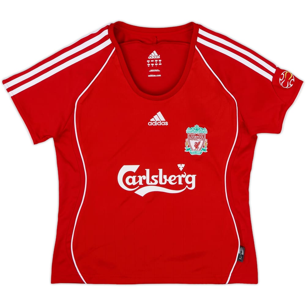 2006-08 Liverpool Home Shirt - 9/10 - (Women's M)