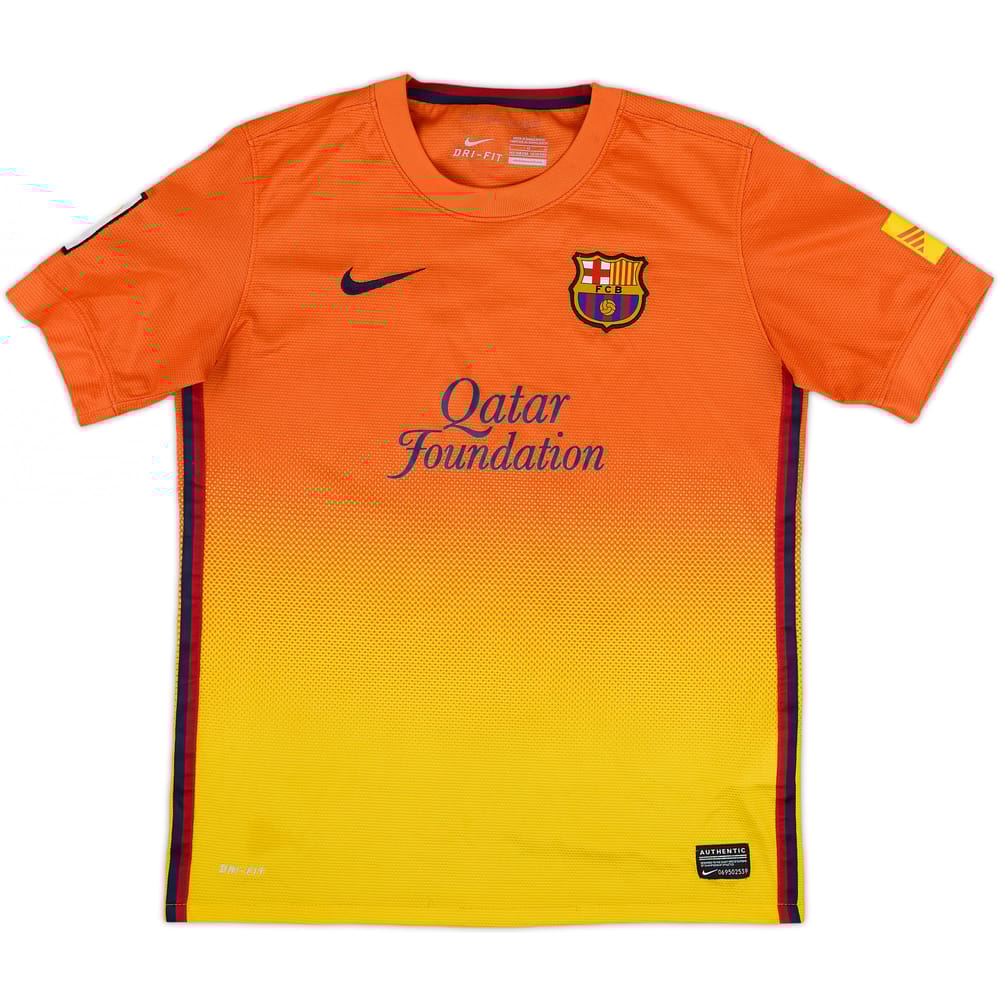 2012-13 Barcelona Away Shirt - 9/10 - (L.Boys)