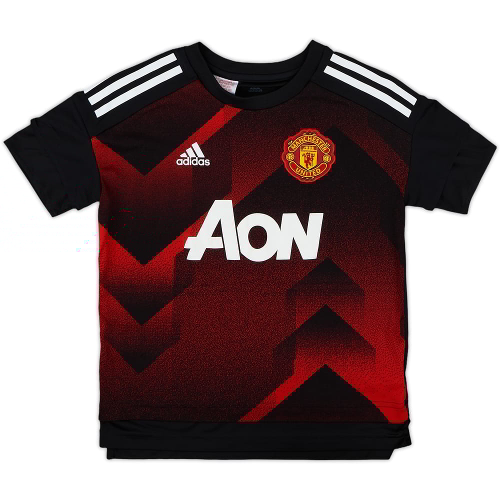 2017-18 Manchester United adidas Training Shirt - 10/10 - (S.Boys)