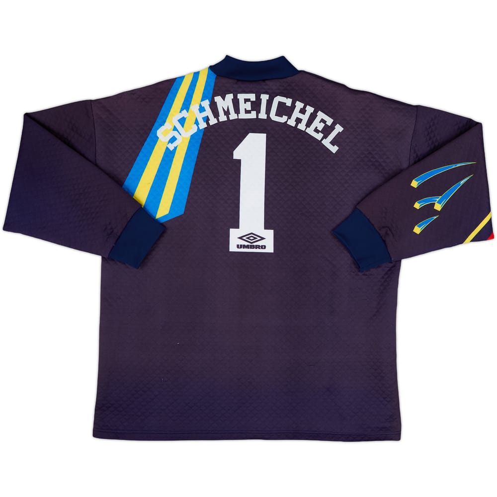 1992-93 Manchester United GK Shirt Schmeichel #1 - 9/10 - (L)