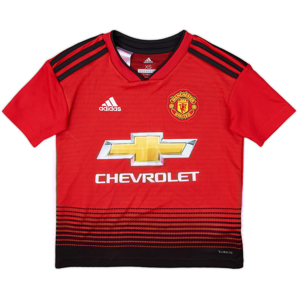 2018-19 Manchester United Home Shirt - 6/10 - (7-8 Years)