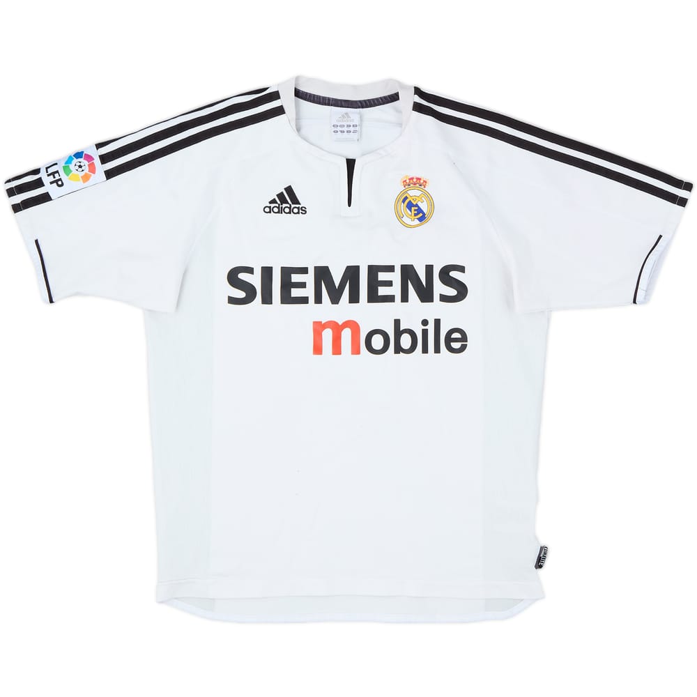 2003-04 Real Madrid Home Shirt - 6/10 - (XL.Boys)