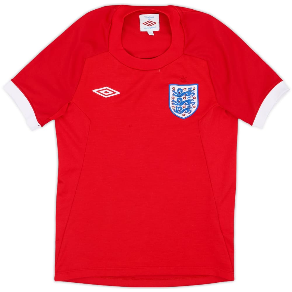 2010-11 England Away Shirt - 8/10 - (S.Boys)