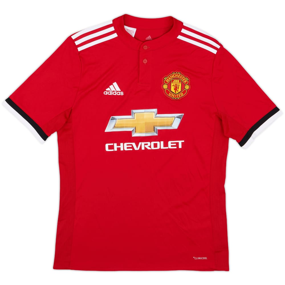 2017-18 Manchester United Home Shirt - 8/10 - (XL.Boys)