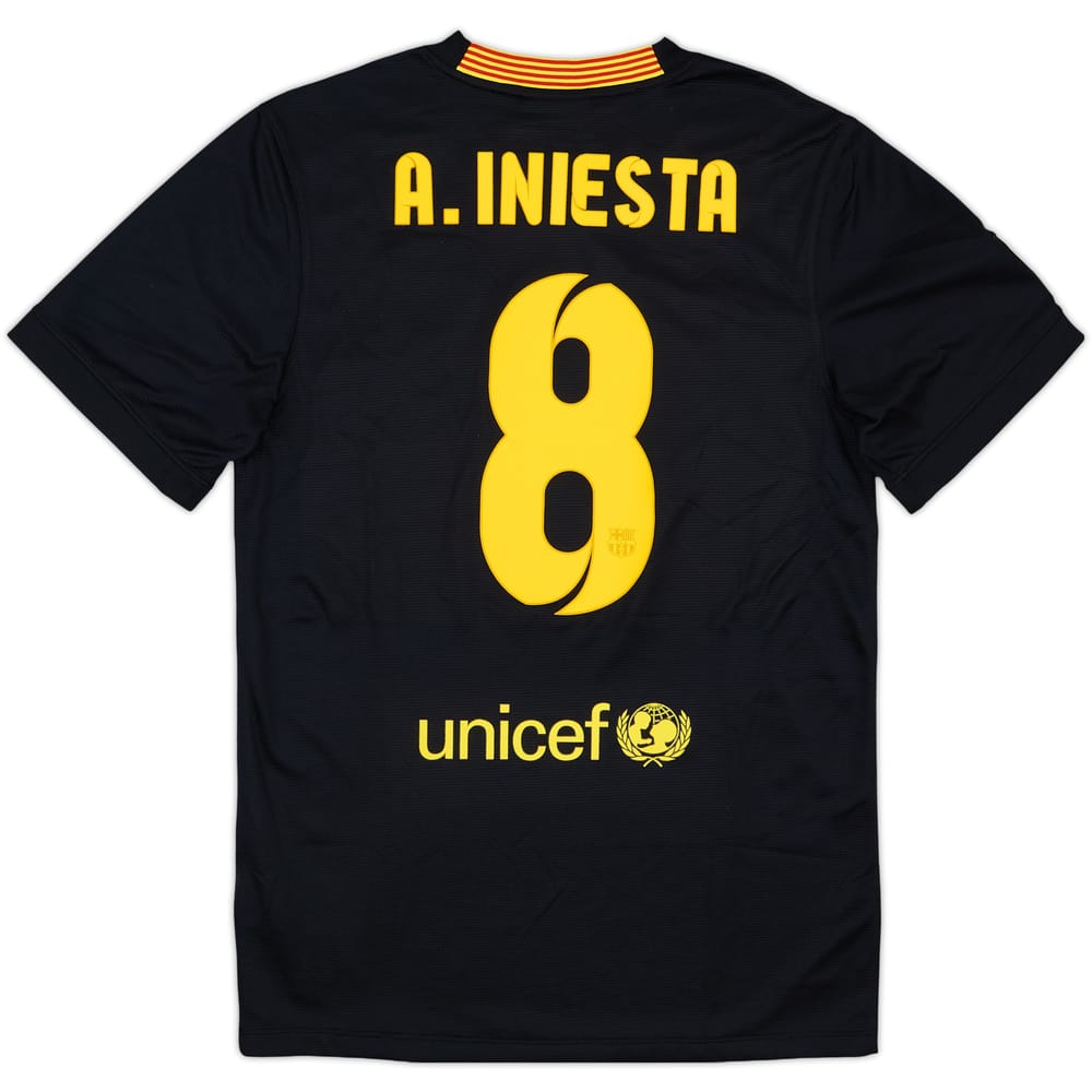 2013-14 Barcelona Third Shirt A.Iniesta #8 - 10/10 - (S)