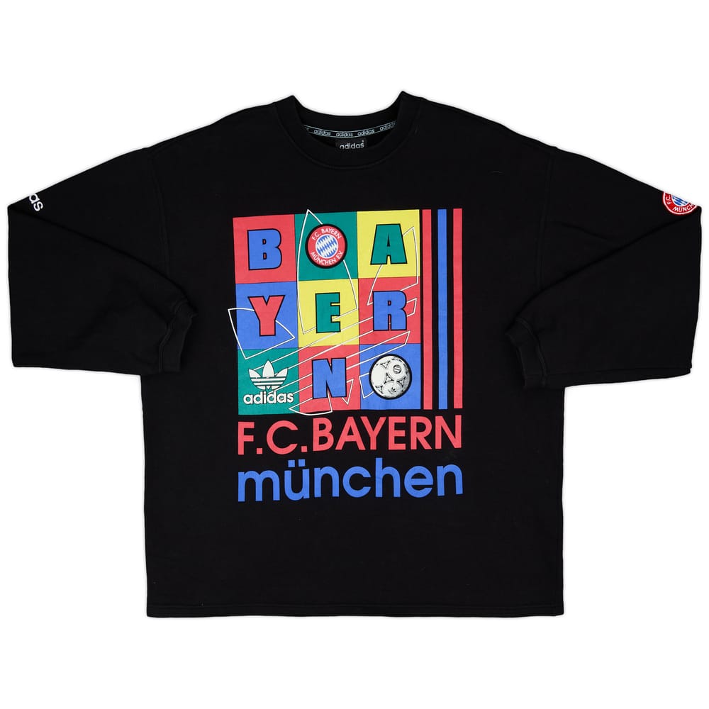 1994-95 Bayern Munich adidas Sweat Top - 9/10 - (XL)