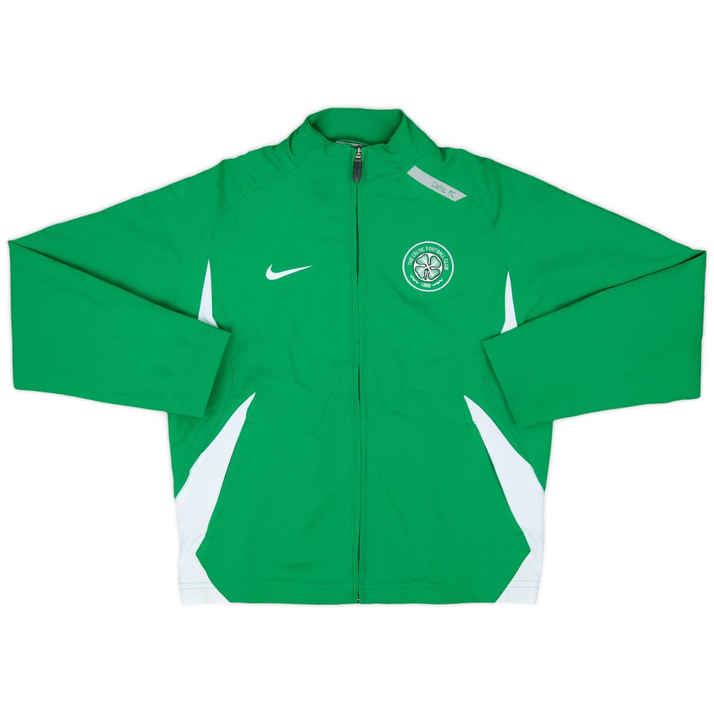 2007-08 Celtic Nike Track Jacket - 9/10 - (S.Boys)