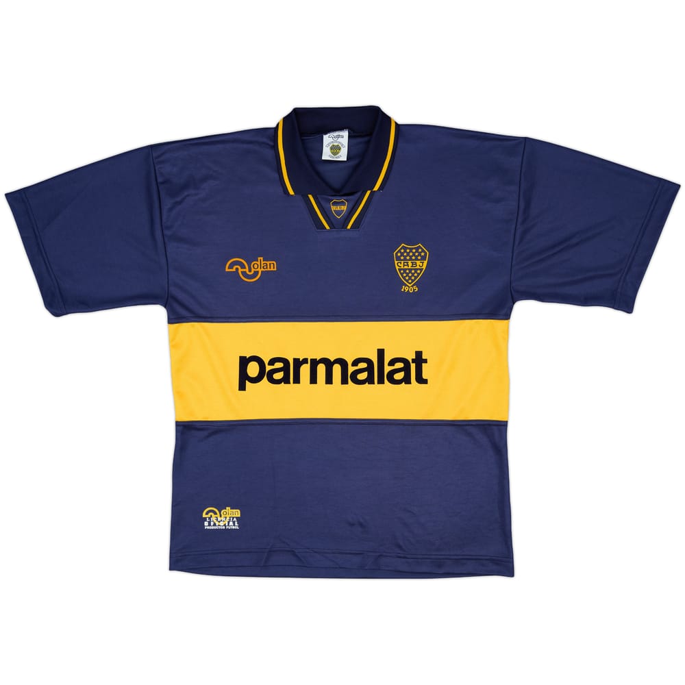 1994-95 Boca Juniors Home Shirt - 10/10 - (L)