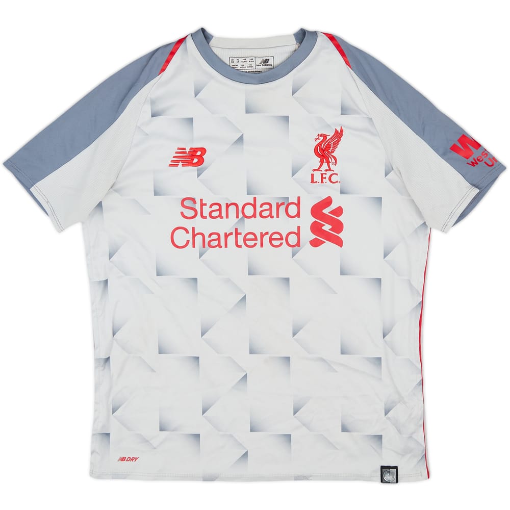 2018-19 Liverpool Away Shirt - 7/10 - (L.Boys)