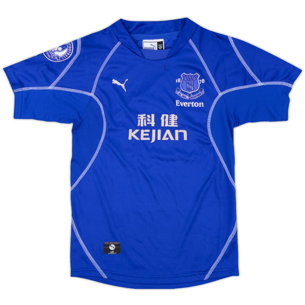 2002-03 Everton Home Shirt - 5/10 - (S.Boys)