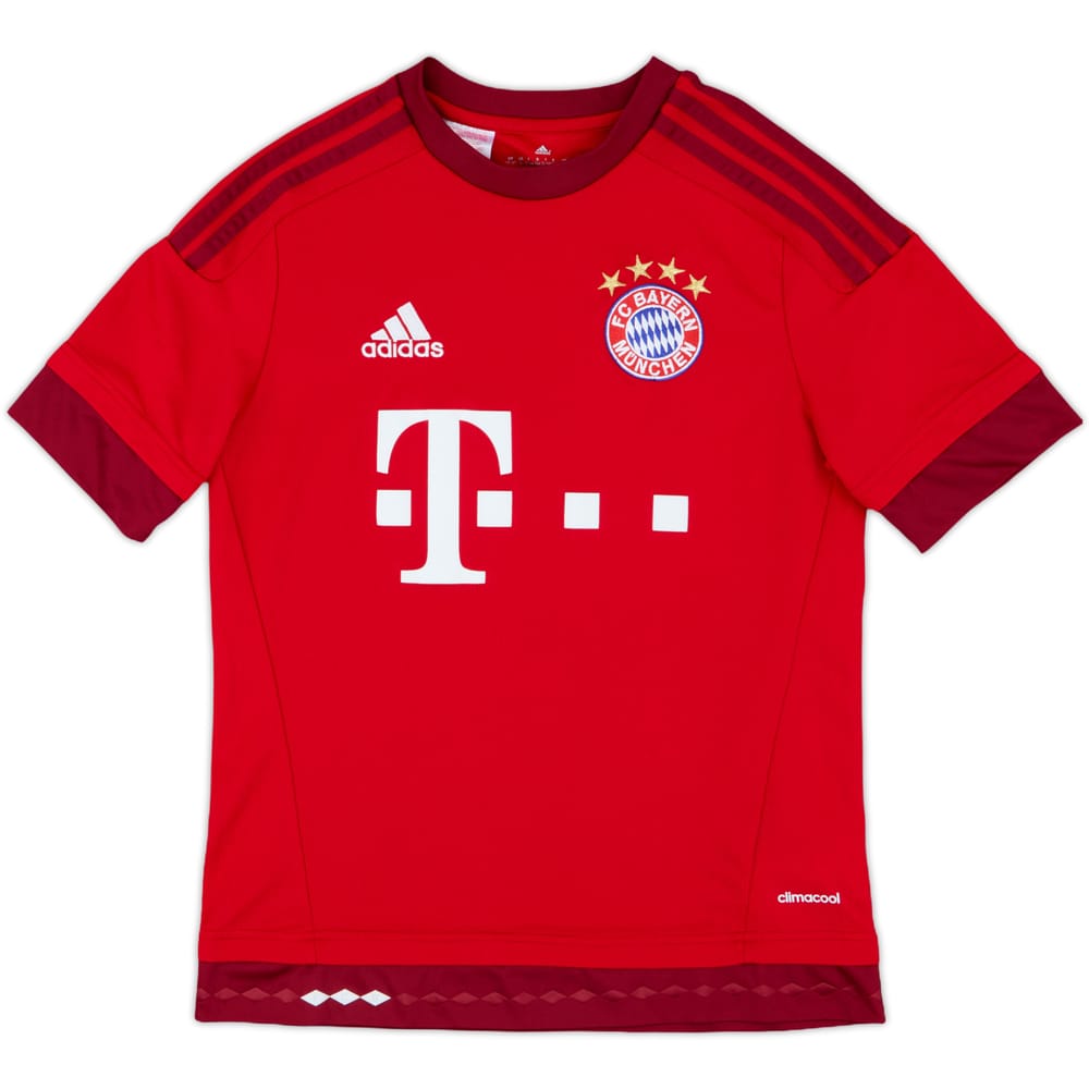 2015-16 Bayern Munich Home Shirt - 9/10 - (L.Boys)