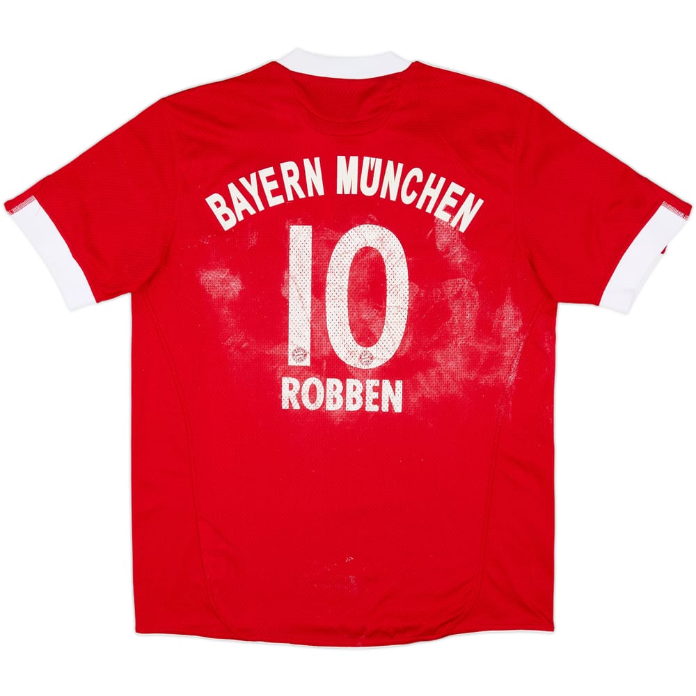2009-10 Bayern Munich Home Shirt Robben #10 - 4/10 - (XL.Boys)