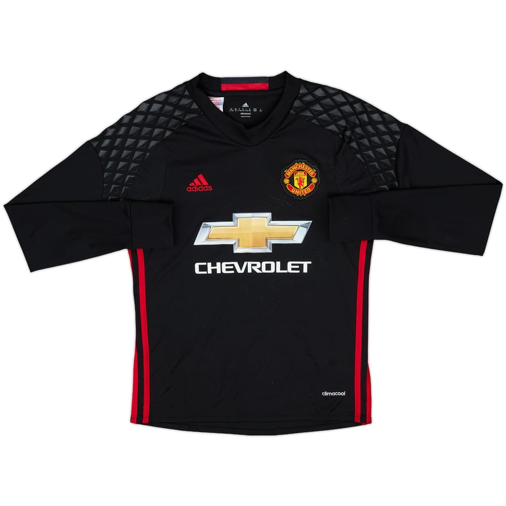 2016-17 Manchester United GK Shirt - 7/10 - (M.Boys)