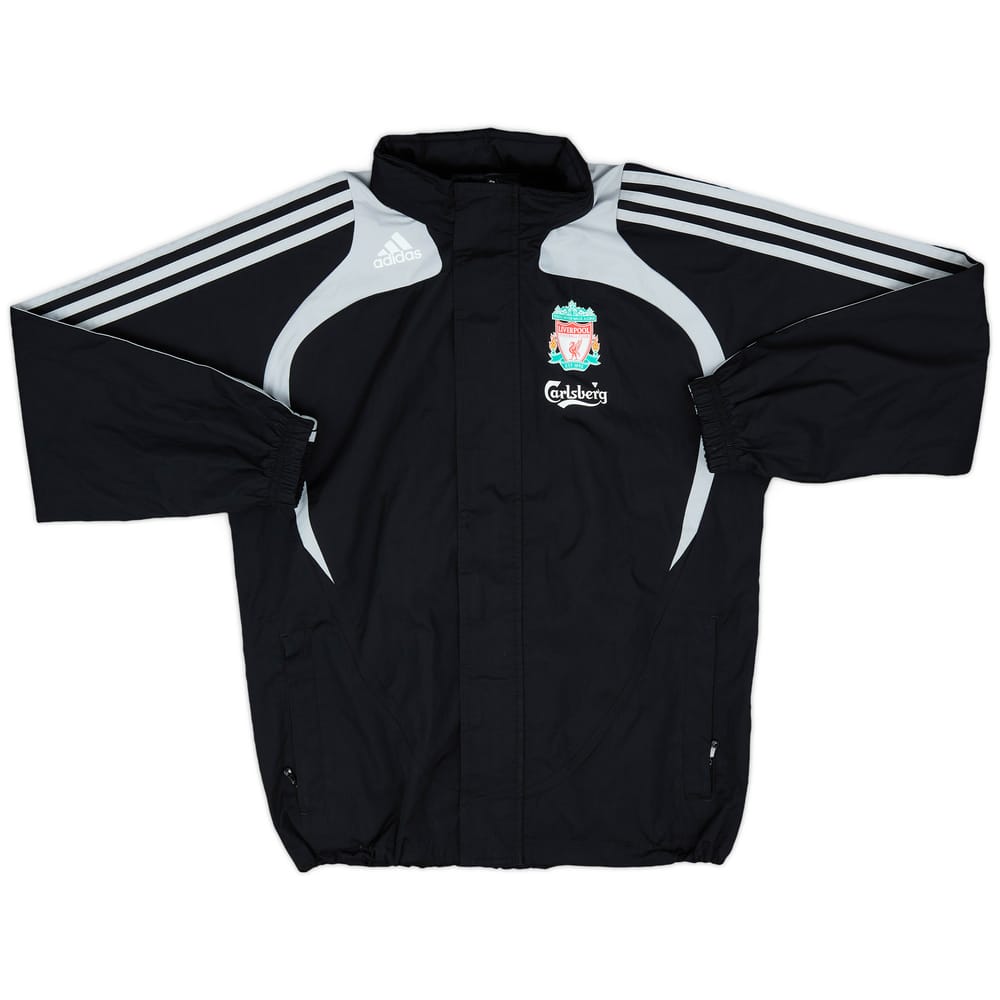 2008-09 Liverpool adidas Track Jacket - 9/10 - (M.Boys)