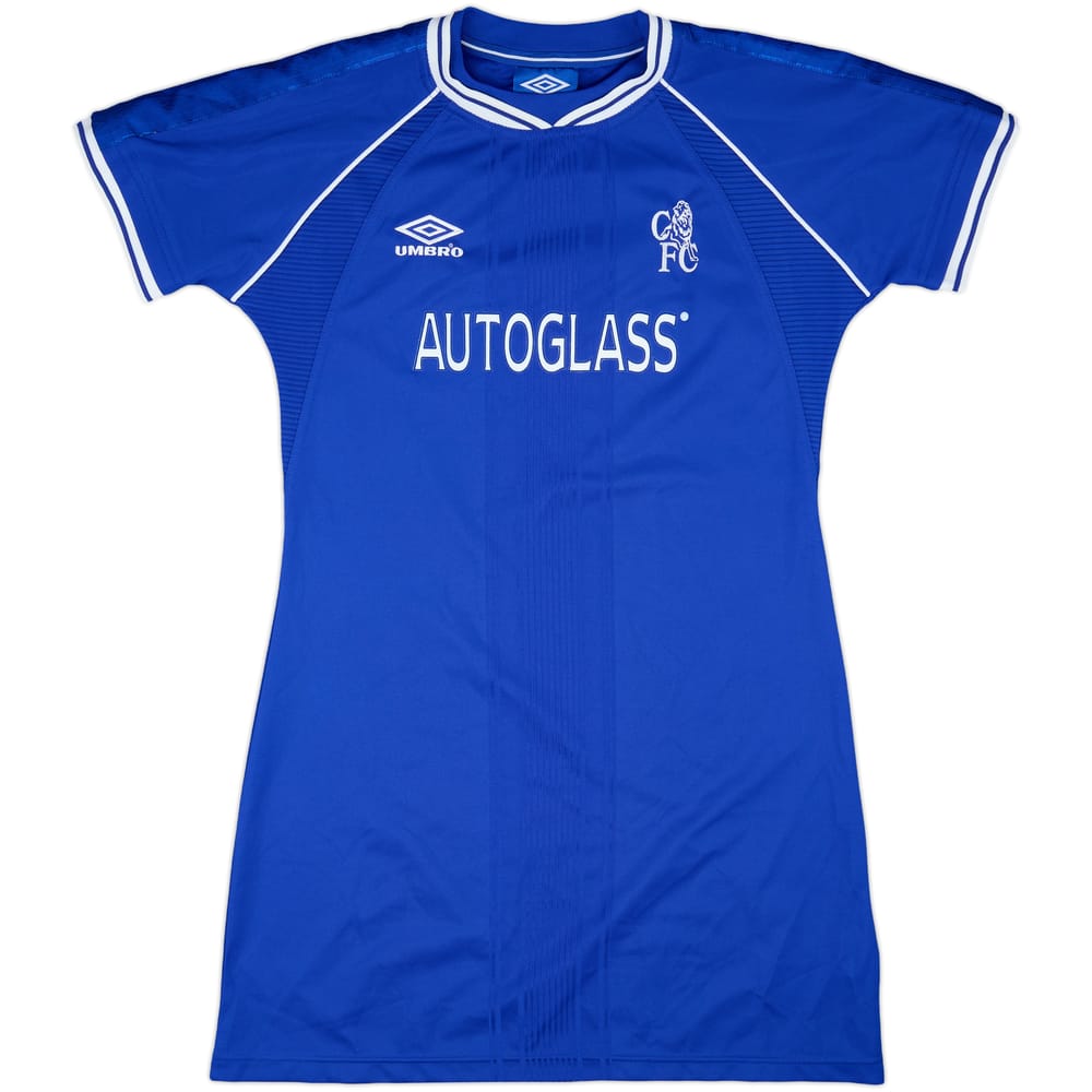 1999-01 Chelsea Home Shirt - 9/10 - (Women's M)