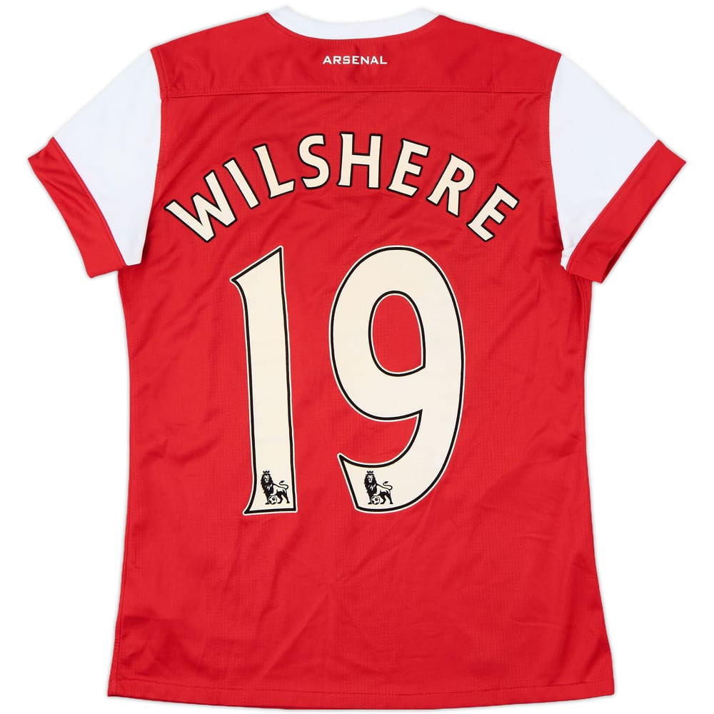 2010-11 Arsenal Home Shirt Wilshere #19 - 7/10 - (Women's S)