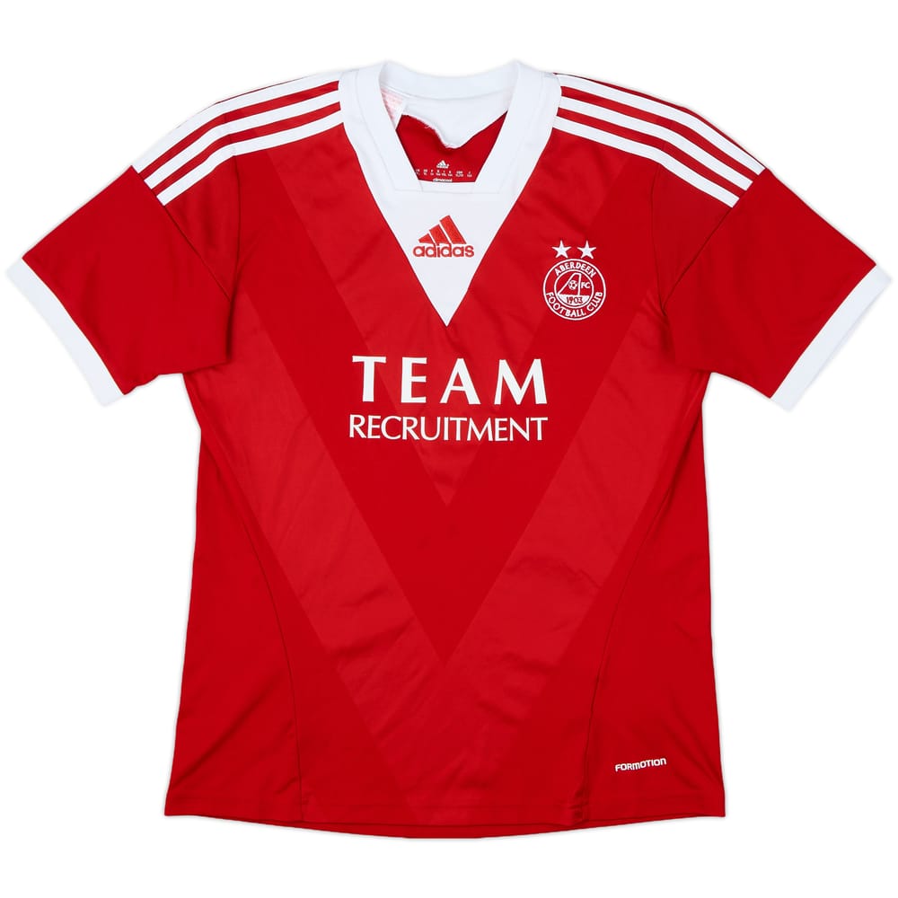 2016-17 Aberdeen Home Shirt - 8/10 - (XL.Boys)
