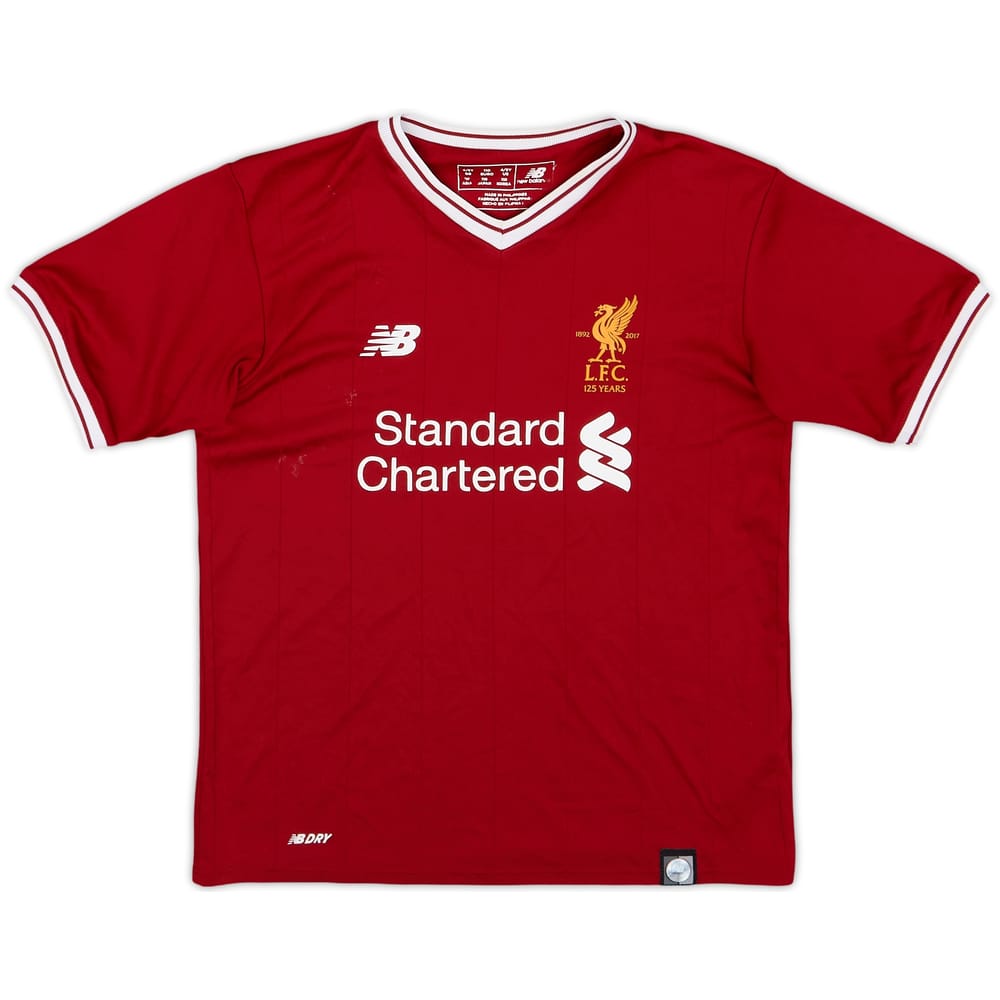 2017-18 Liverpool 125 Years Home Shirt - 6/10 - (4-5 Years)
