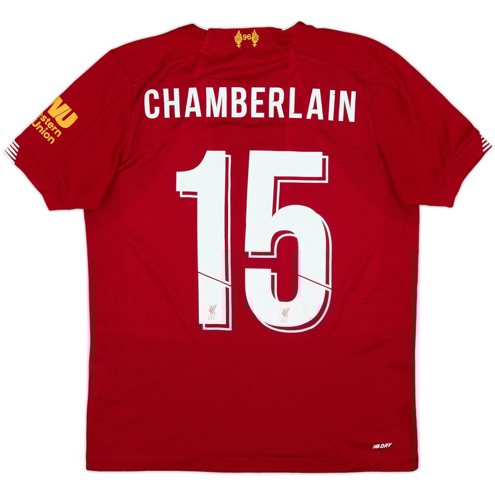 2019-20 Liverpool Home Shirt Chamberlain #15 - 7/10 - (XL.Boys)