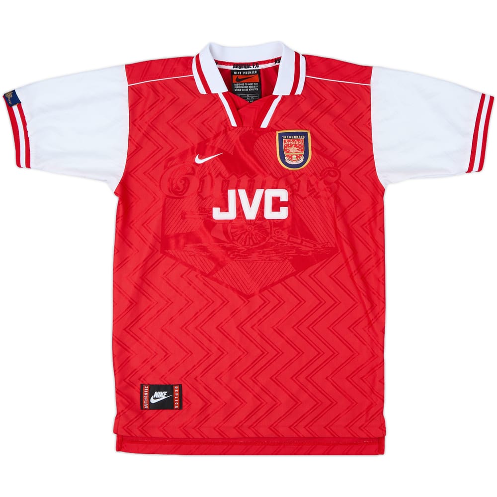 1996-98 Arsenal Home Shirt - 9/10 - (XL.Boys)