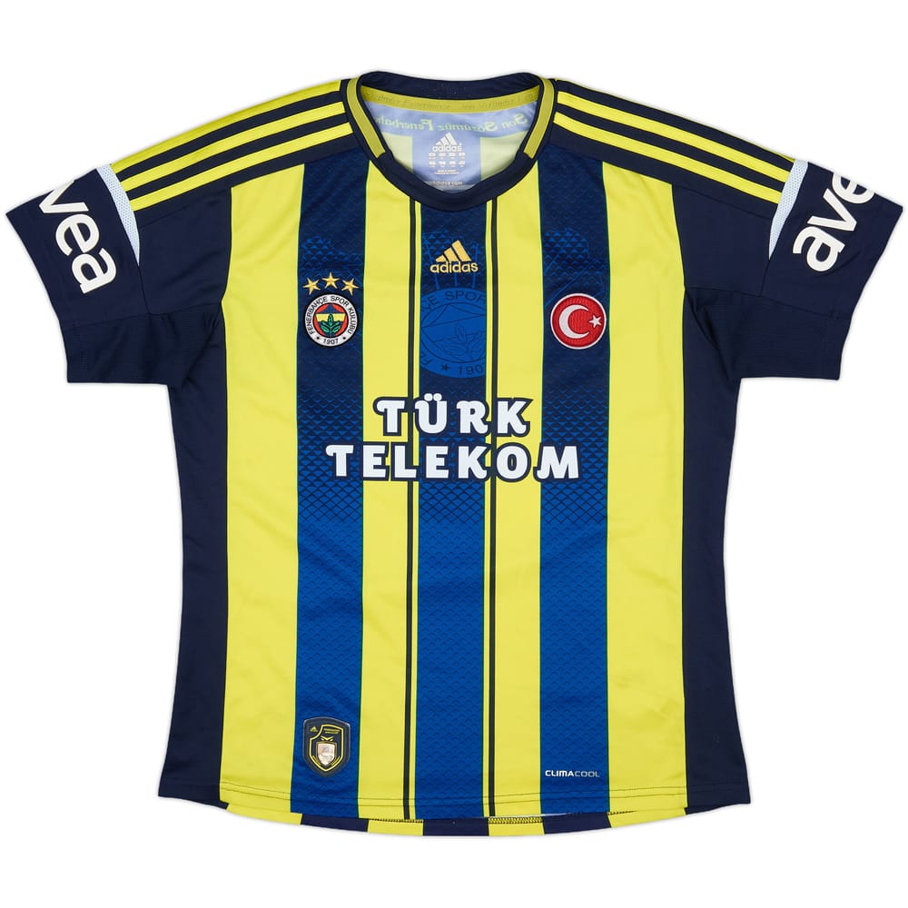 2012-13 Fenerbahce European Home Shirt - 9/10 - (XL.Boys)