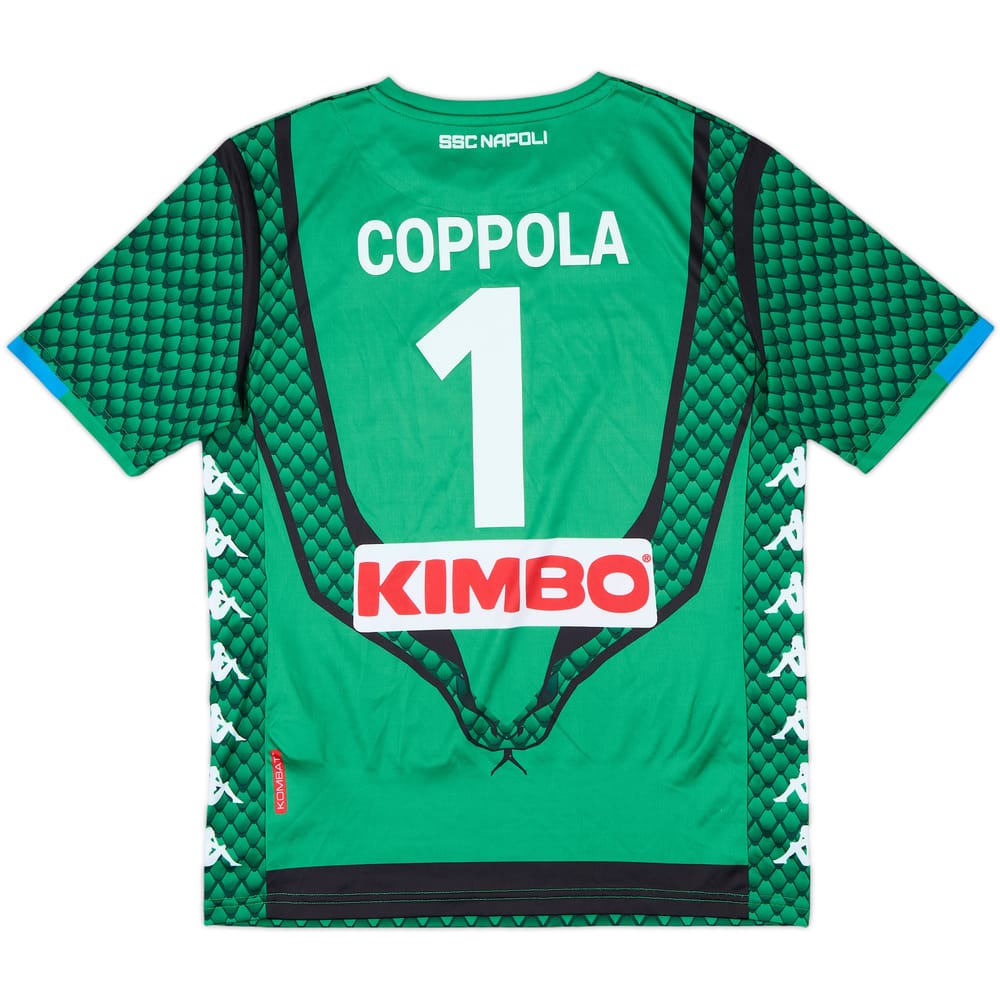 2018-19 Napoli Basic GK Shirt Coppola #1 - 8/10 - (L.Boys)