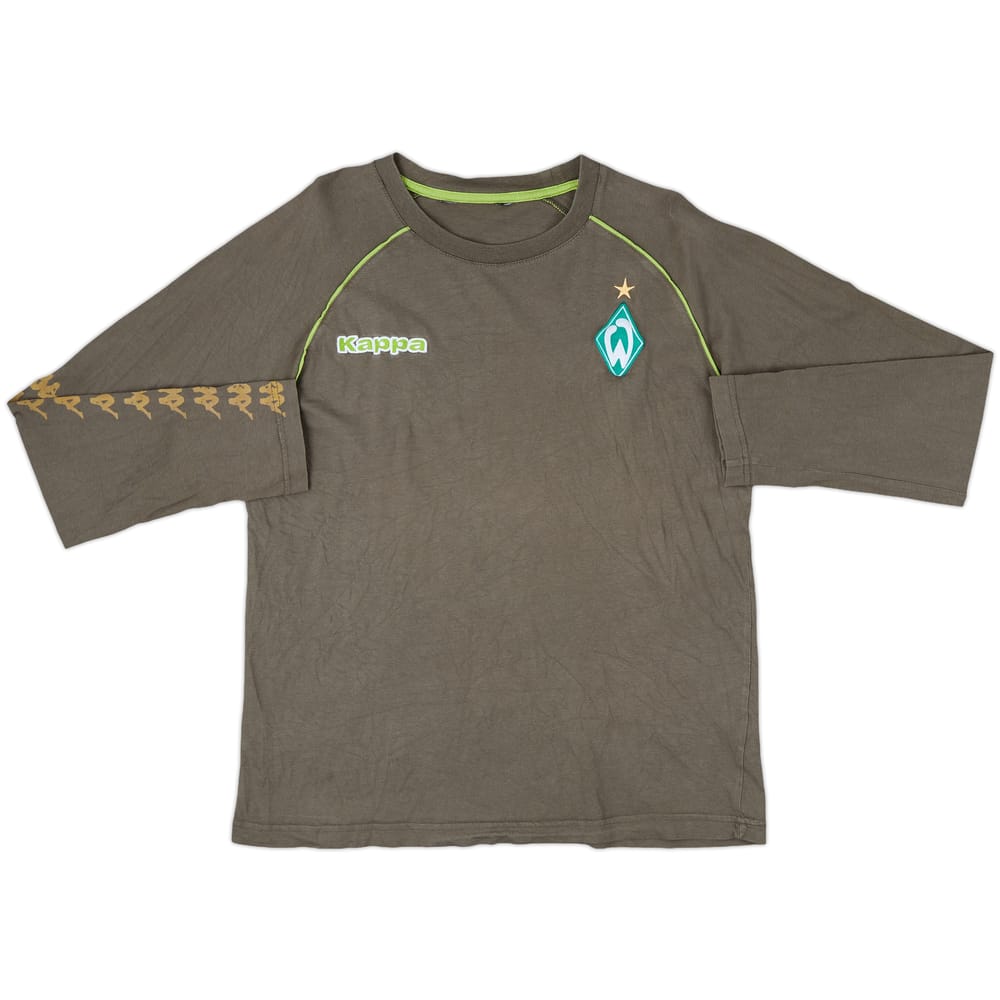 2008-09 Werder Bremen Kappa Training L/S Shirt - 8/10 - (XL.Boys)