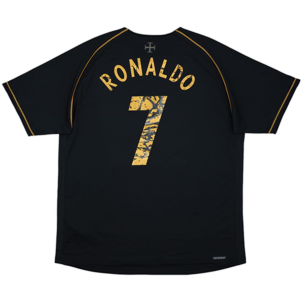 2006-07 Portugal Away Shirt Ronaldo #7 - 4/10 - (XL)