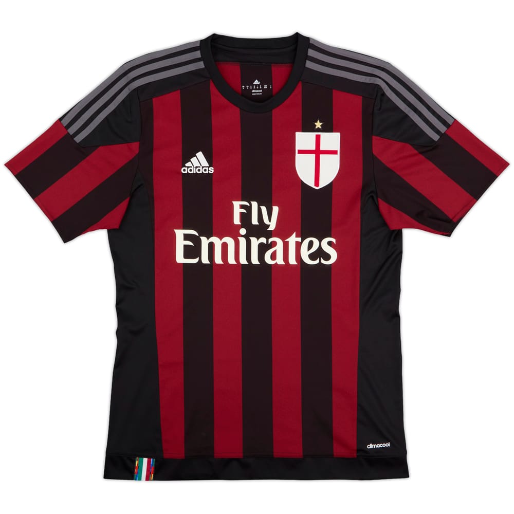 2015-16 AC Milan Home Shirt - 10/10 - (M)